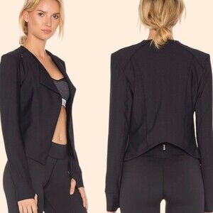 NEW Track & Bliss Jaybird Black Blazer Jacket